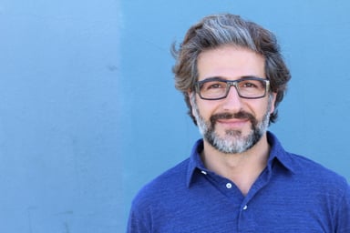 man with glasses getty