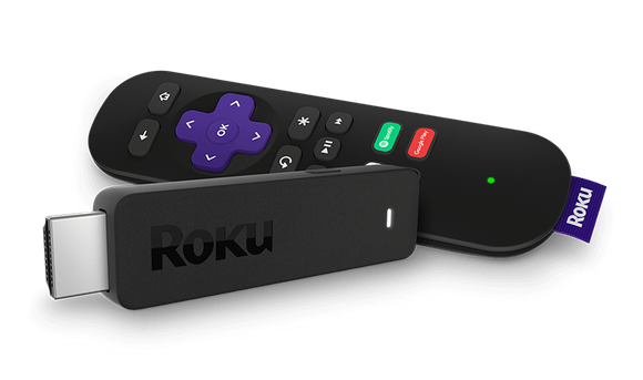Roku stick and remote