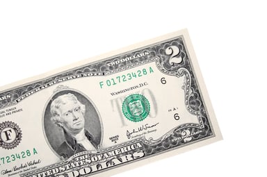 2 dollar bill