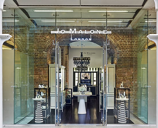 A Jo Malone storefront