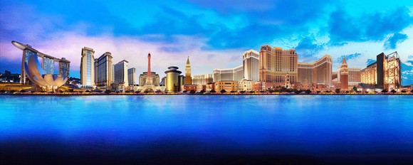 Artist's rendering of Las Vegas Sands properties