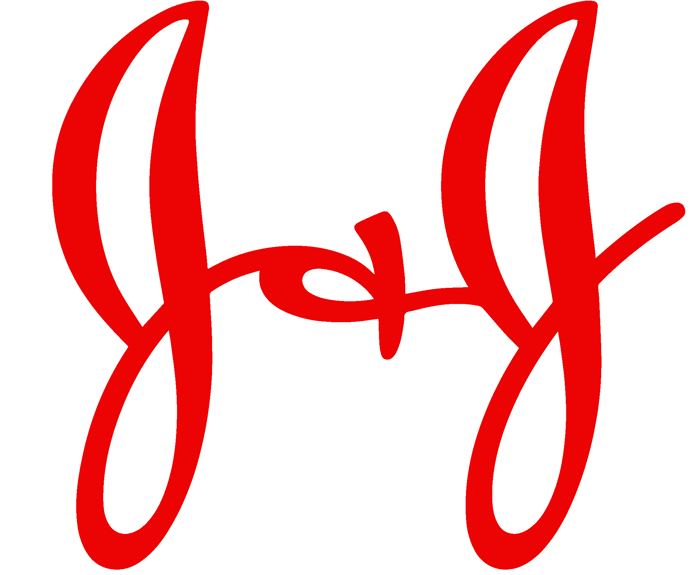 Red-letter stylized J&J logo.