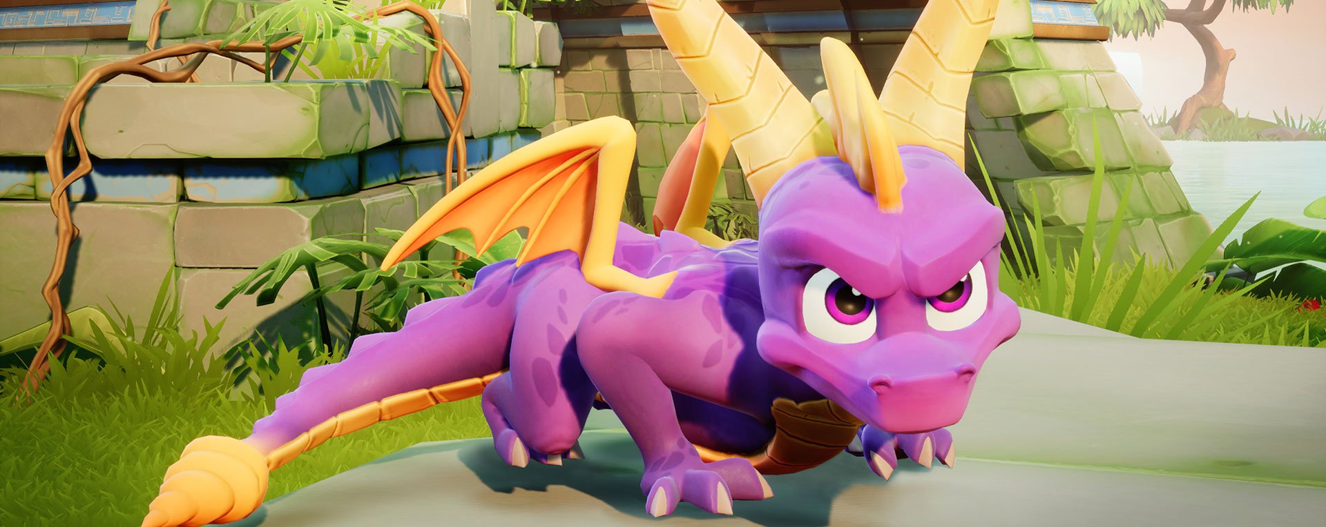 Spyro the Dragon.