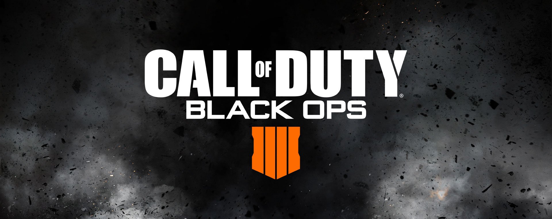 The logo for Call of Duty Black Ops 4.