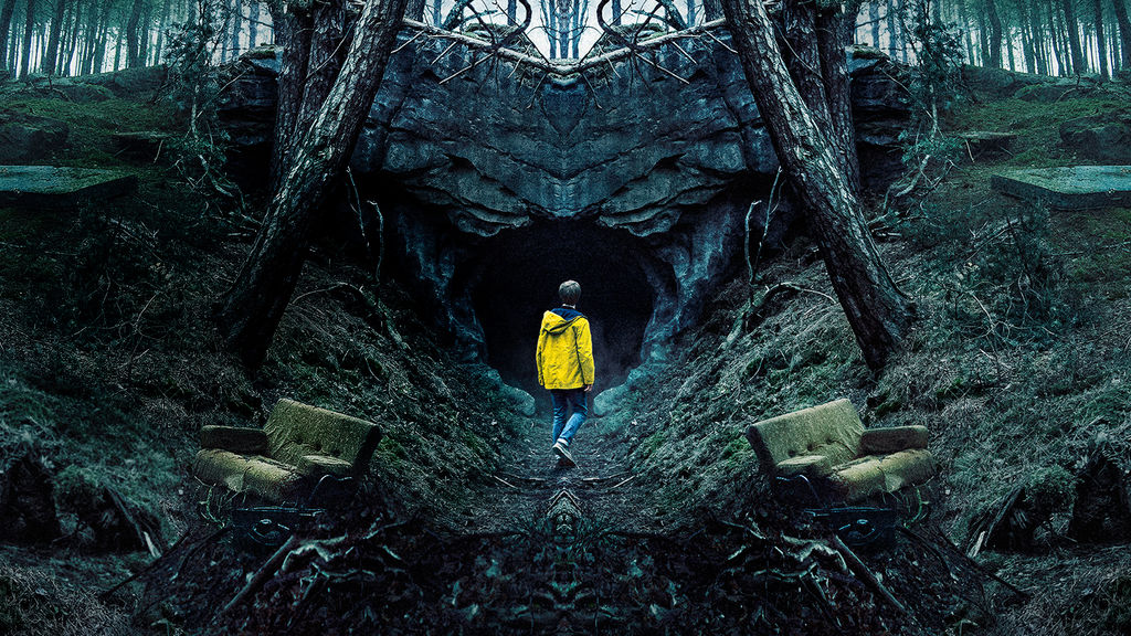 A screen capture from Dark, a German-language Netflix original.