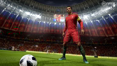 EA's FIFA 18 video game screenshot