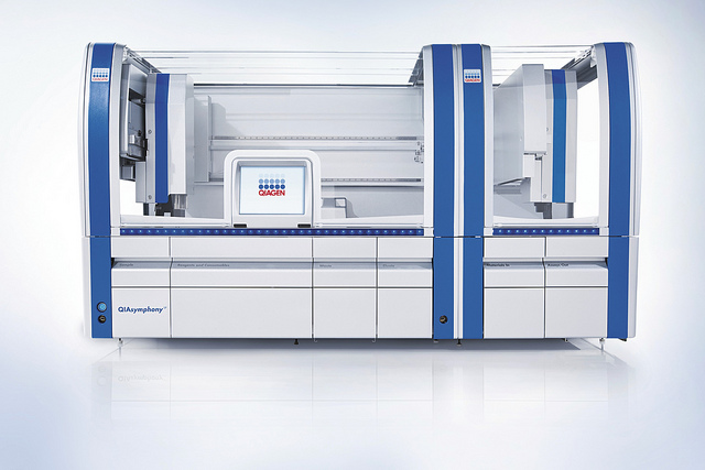 QIAsymphony testing machine