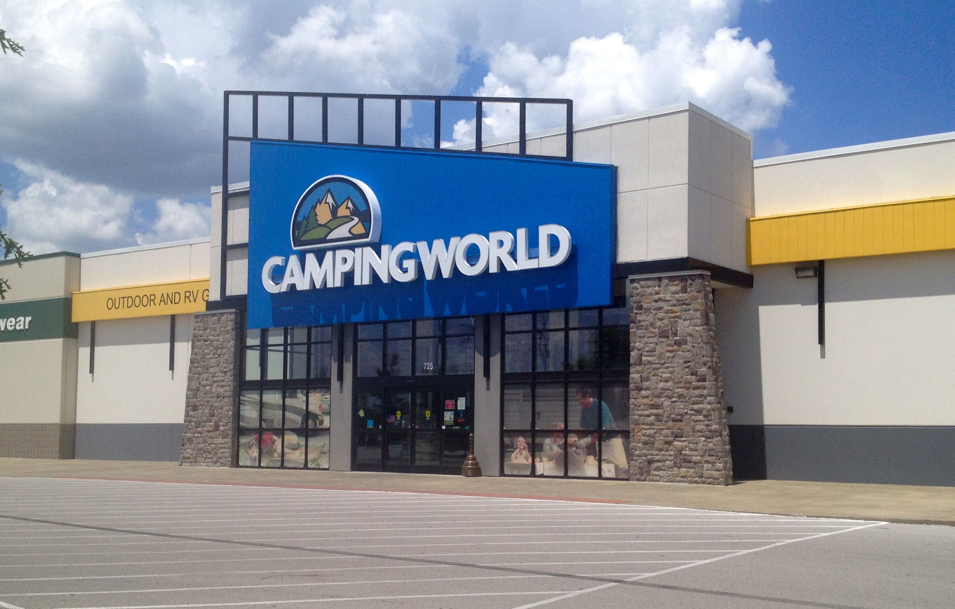 Camping World storefront