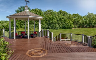 Trex outdoor deck