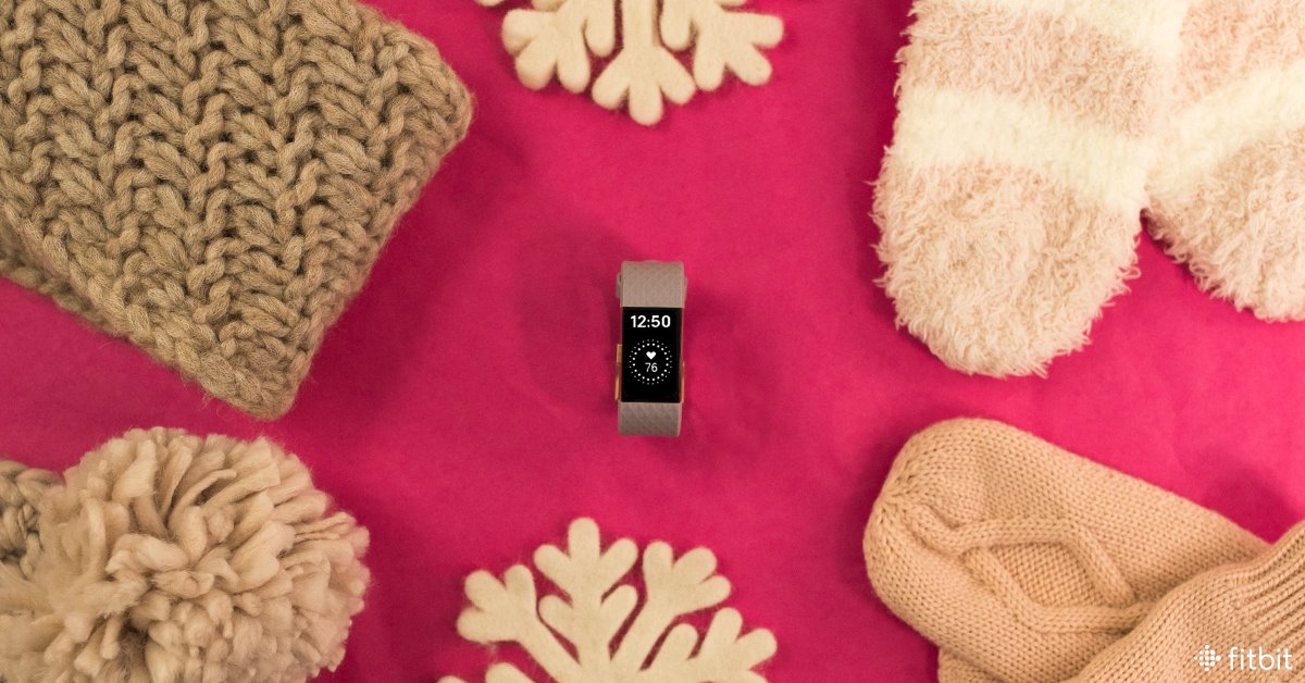 A Fitbit fitness tracker.