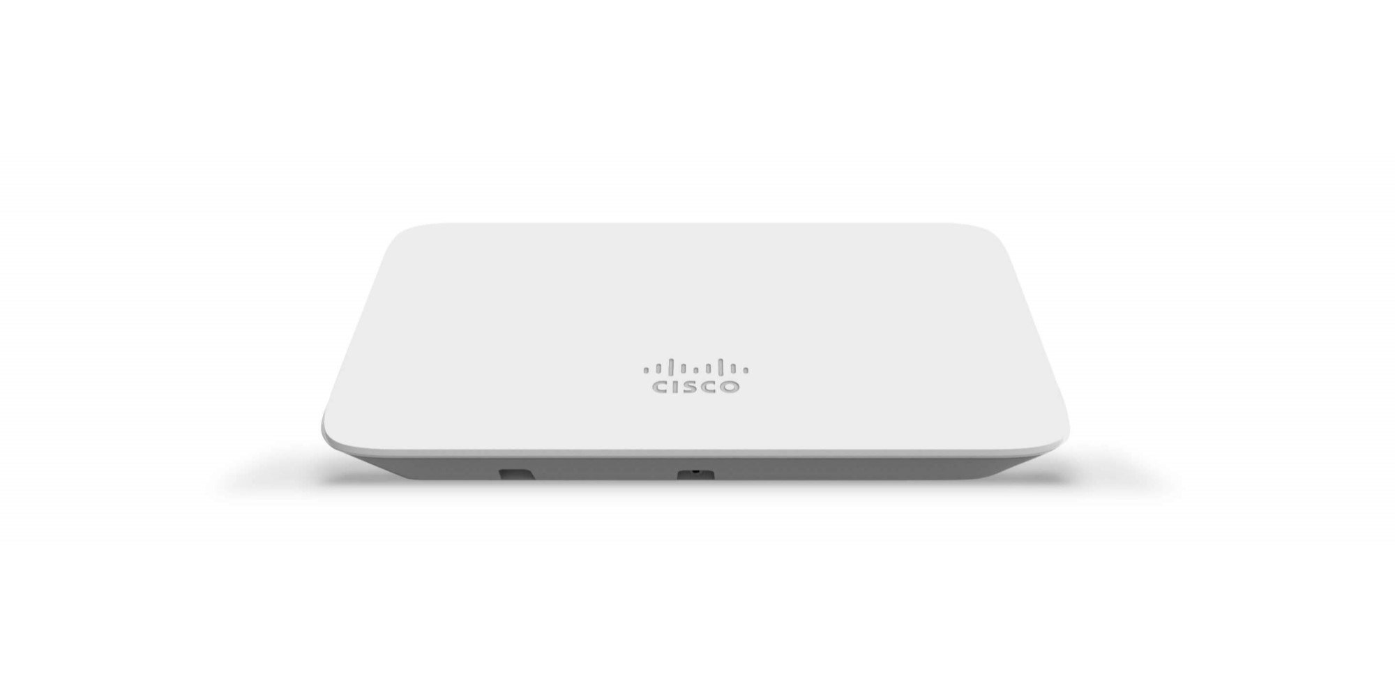 A Cisco Meraki indoor access point. 