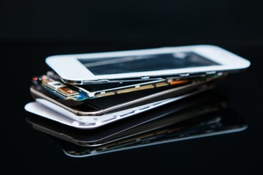 Stack of Smartphones