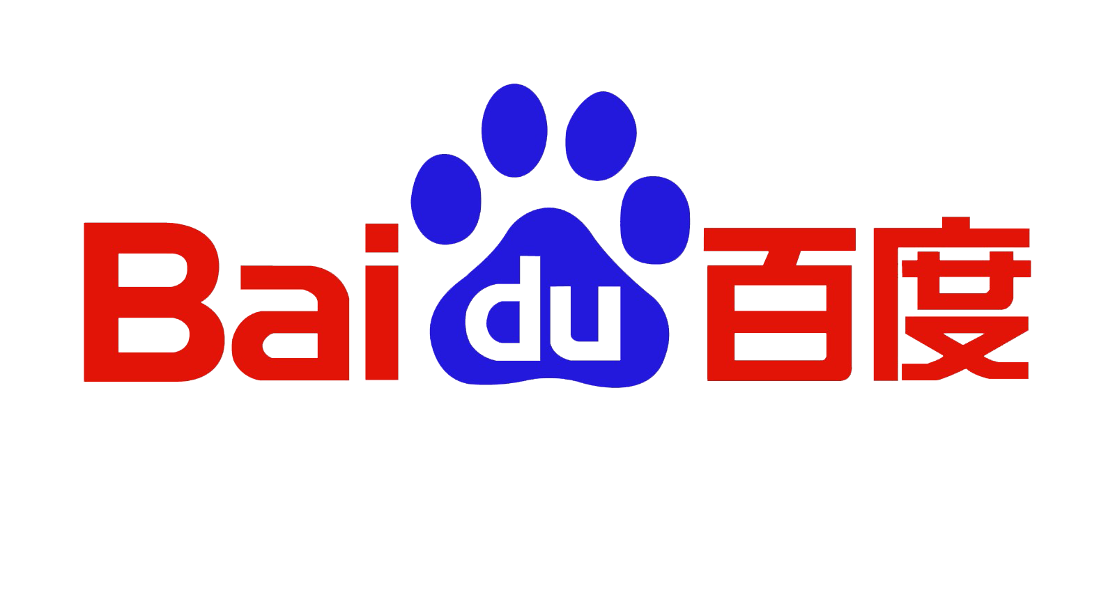 Baidu logo.