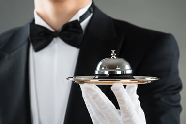 waiter bell concierge getty