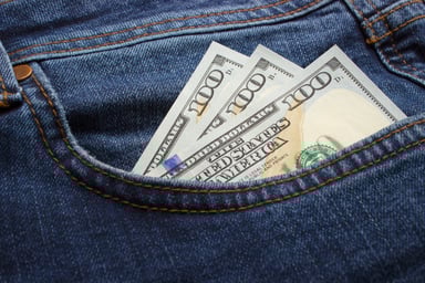 money in pocket getty