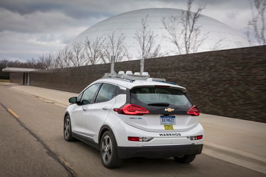 GM autonomous vehicle