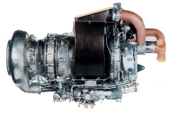 A Pratt & Whitney APU