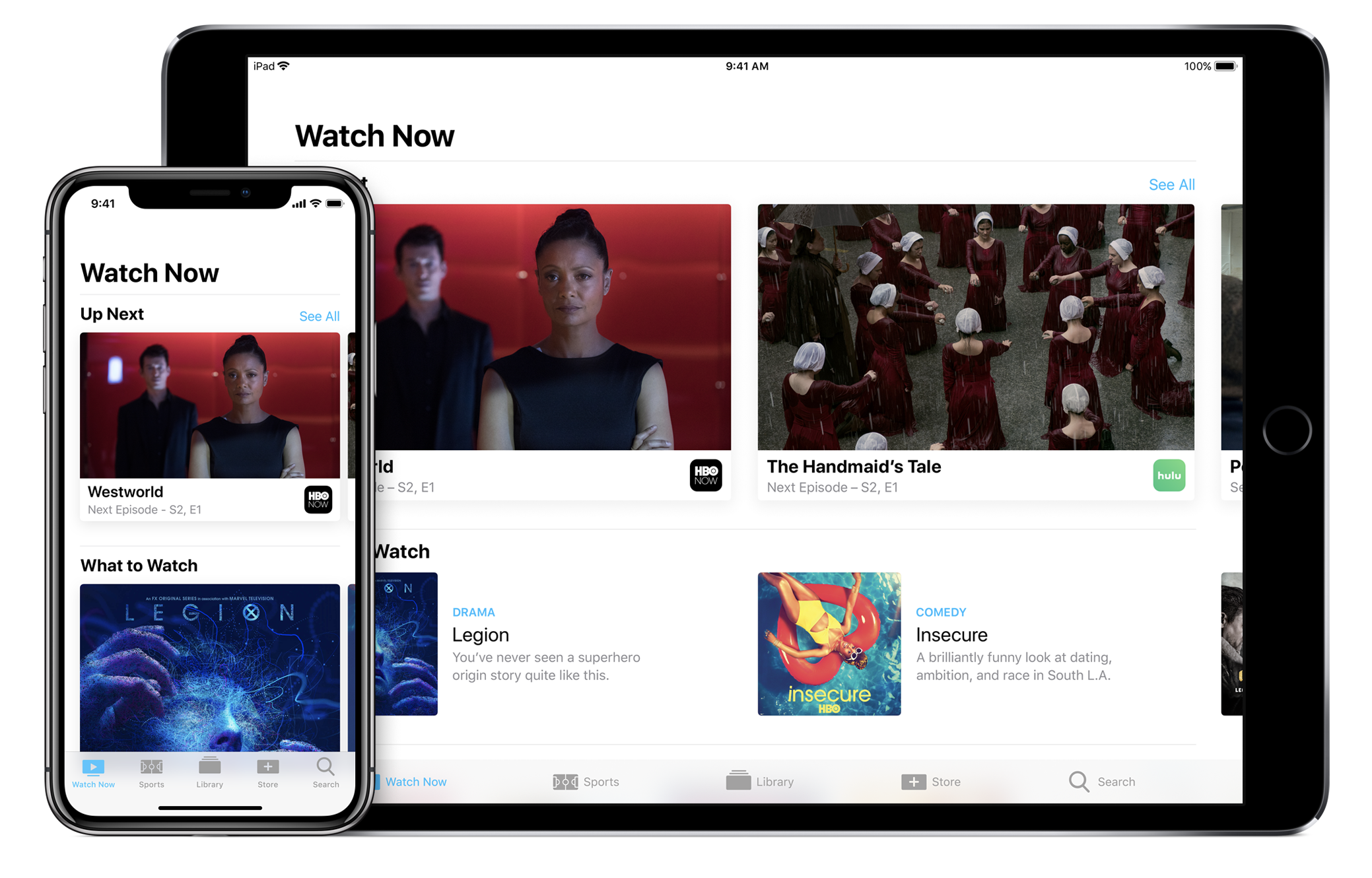 Apple's TV app on iPhone and iPad