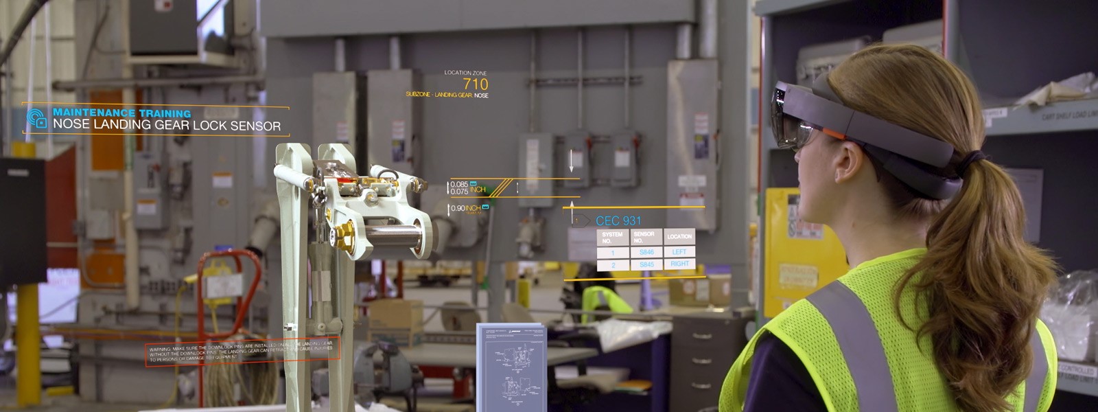 Microsoft's HoloLens.