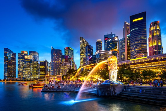 Singapore's waterfront.