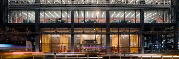 New York Times building in NYC