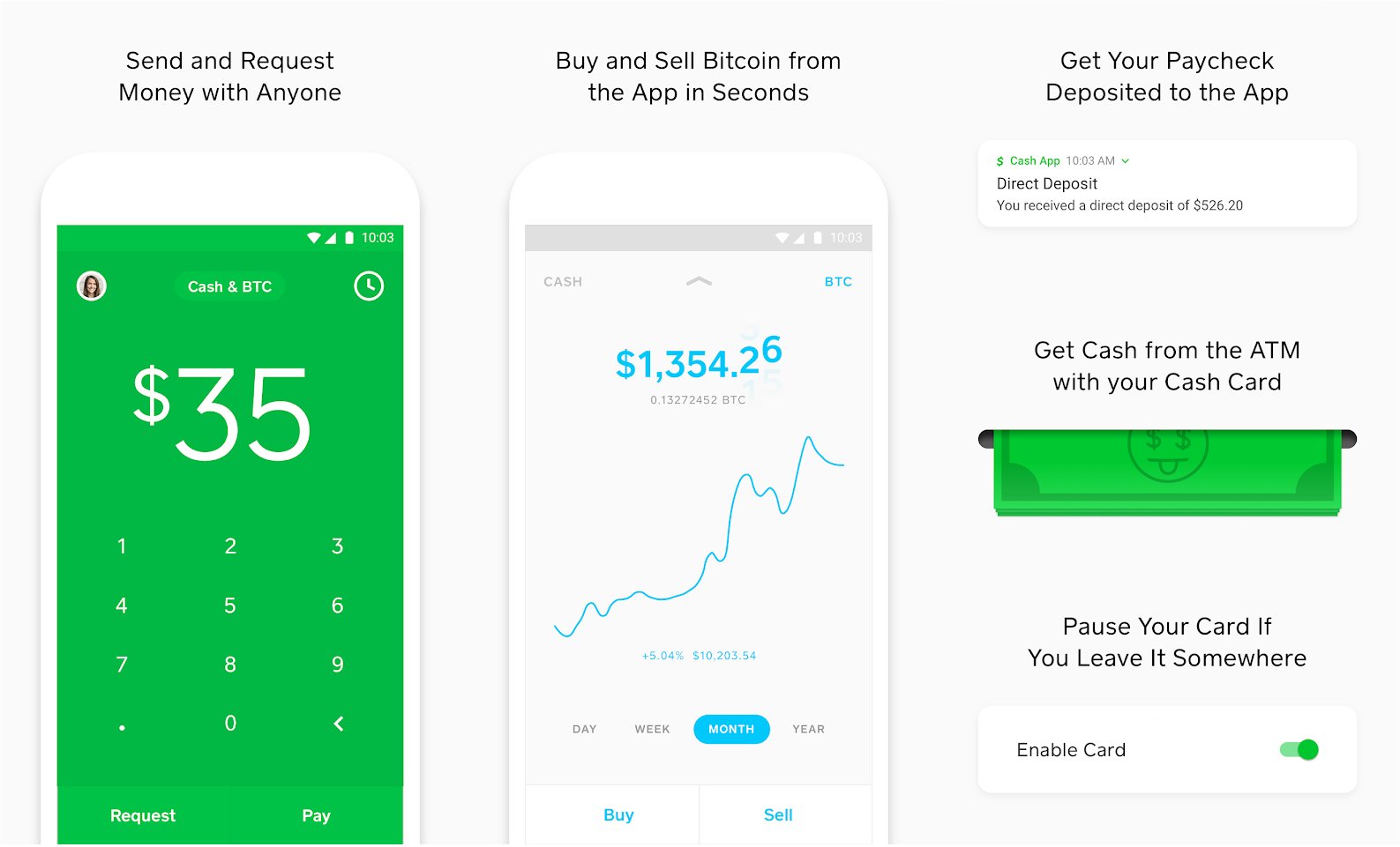 Square's Cash app.
