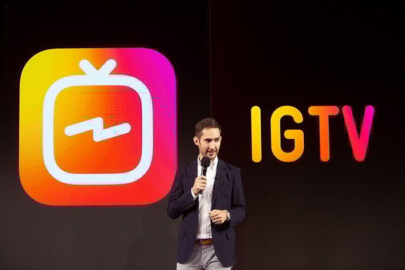 Instagram CEO Kevin Systrom announces IGTV