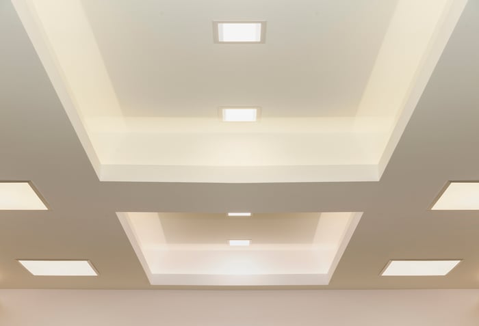 Modern ceiling lights.