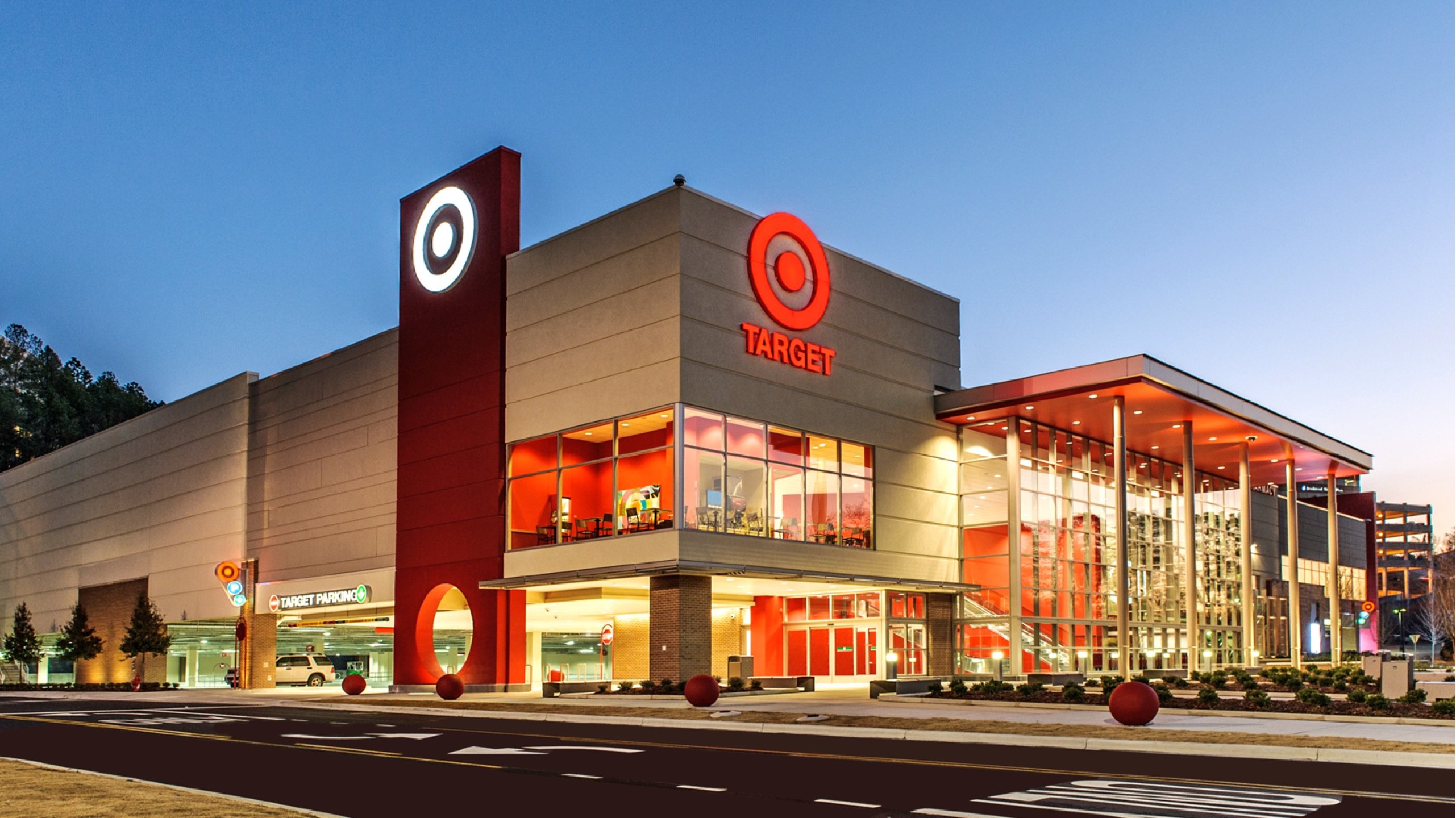 The exterior of a Target store.
