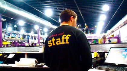 Planet Fitness staff member in gym