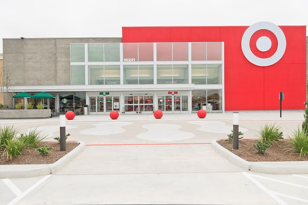 A Target storefront.