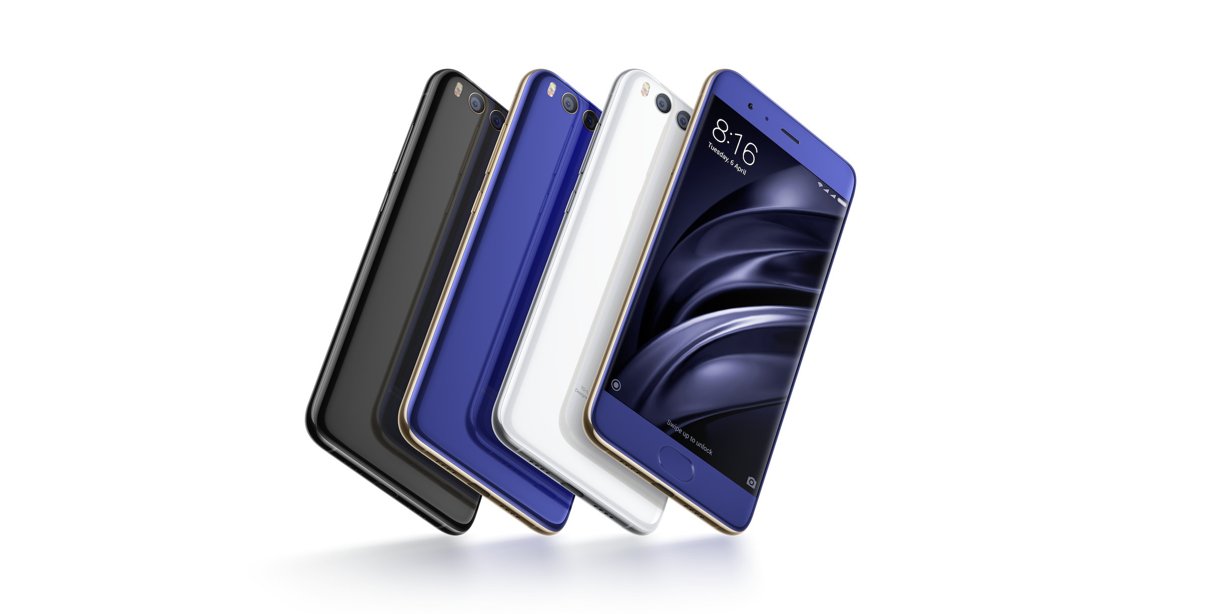 Xiaomi Mi 6 in various colors