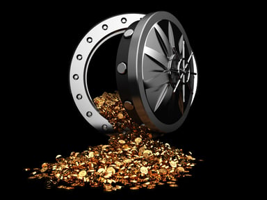 bank vault money getty