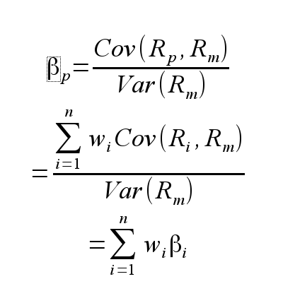 Beta formula