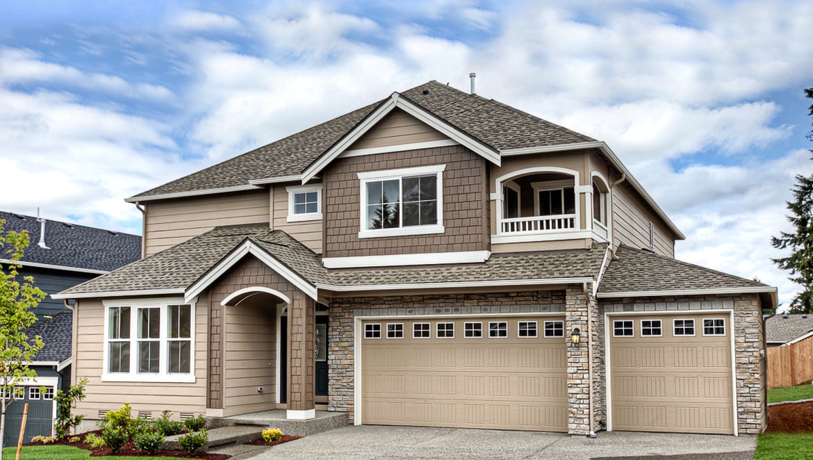 Newly constructed home.