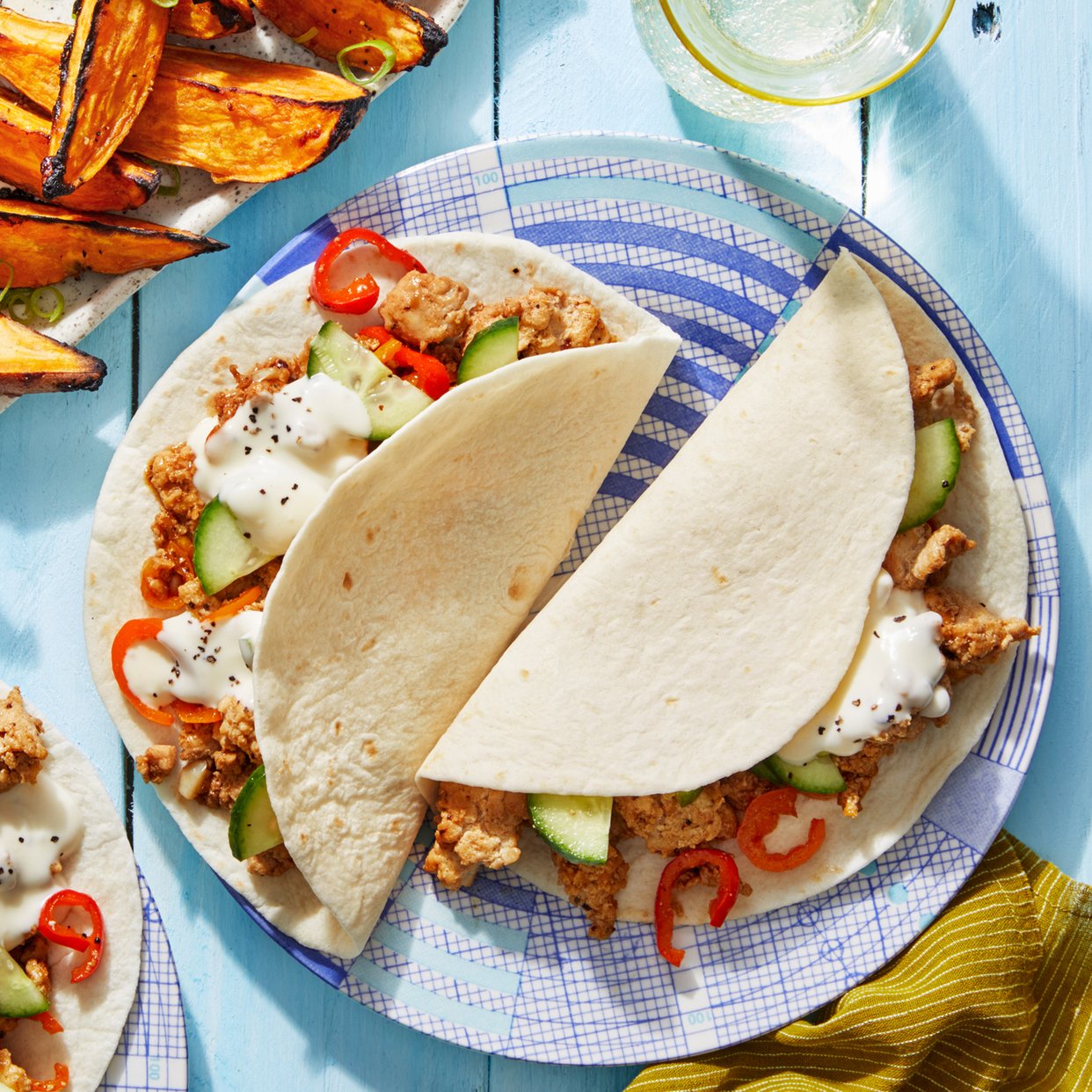 Blue Apron's Hoisin Tacos.