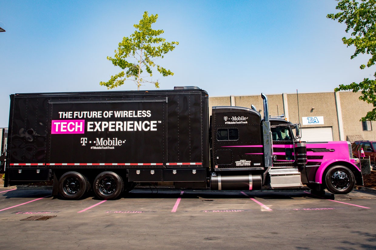 T-Mobile's truck