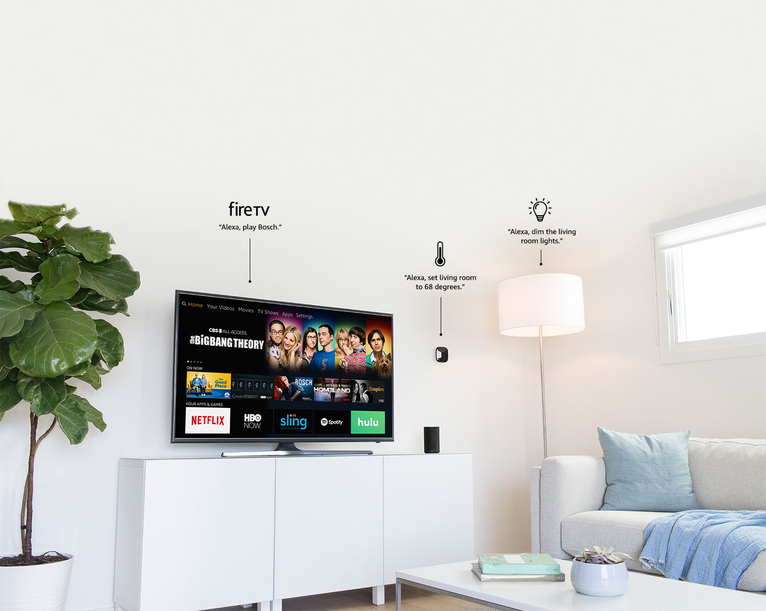 Alexa's smart home connections.