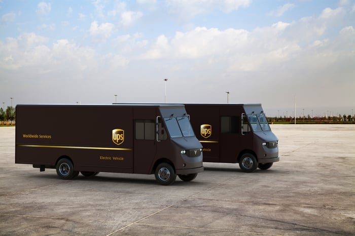 UPS electric vehicles