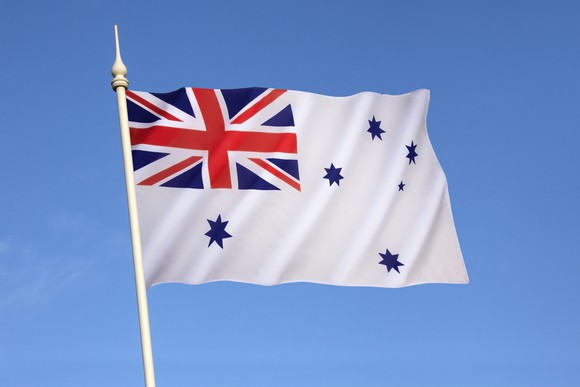 Australian naval flag