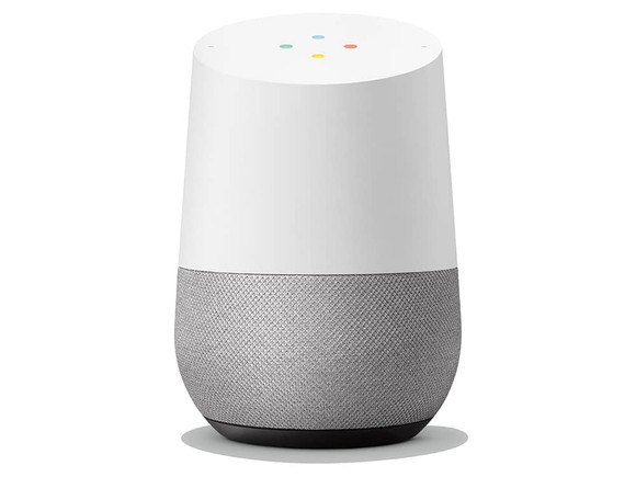 A Google Home smart speaker