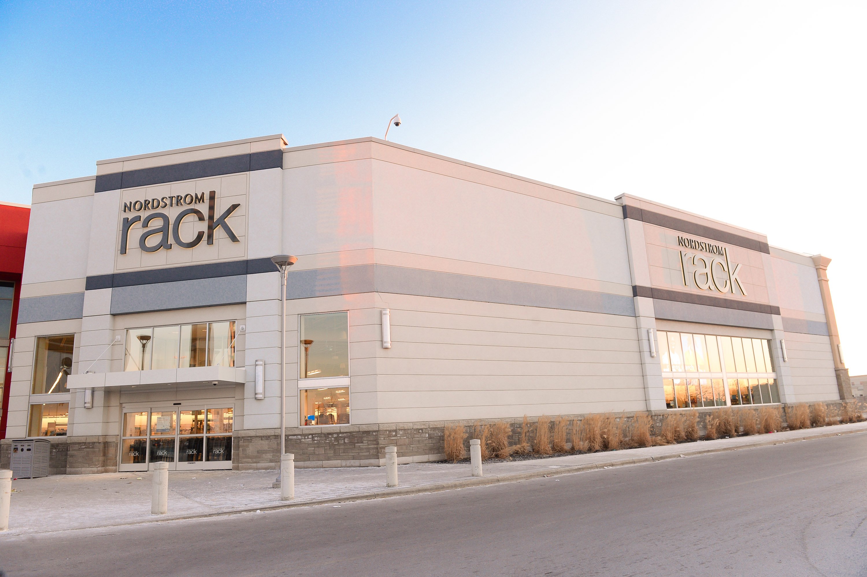 The exterior of a Nordstrom Rack store