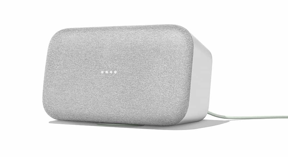 The Google Home smart speaker.