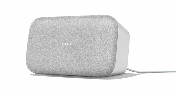 The Google Home smart speaker.