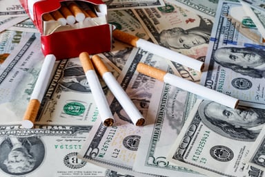cigarettes-on-cash-money-getty