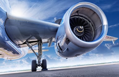 Aircraft Wing Up Close