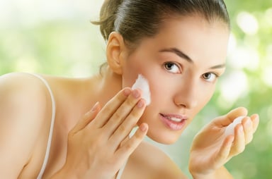 skin care woman