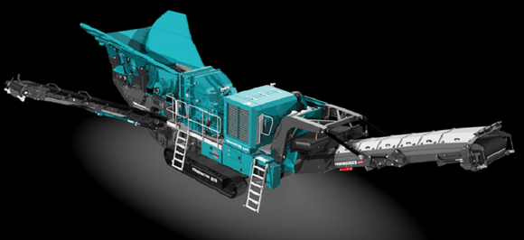 Terex materials processing equipment.