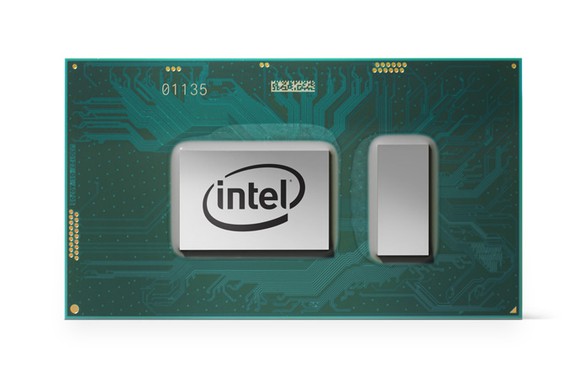 An Intel 8th generation Core processor.