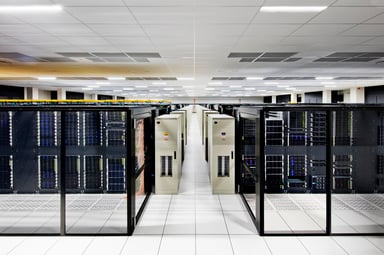 IBM Cloud server room